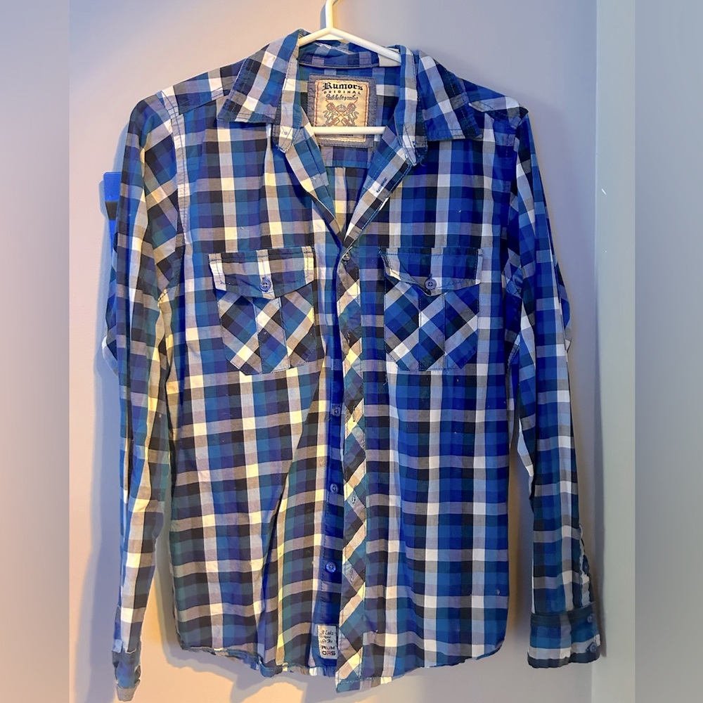 plaid shirt